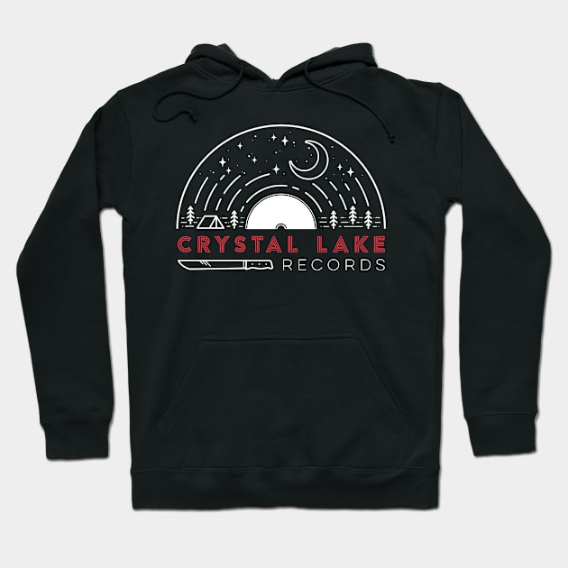 Crystal Lake Records Hoodie by FourteenEight